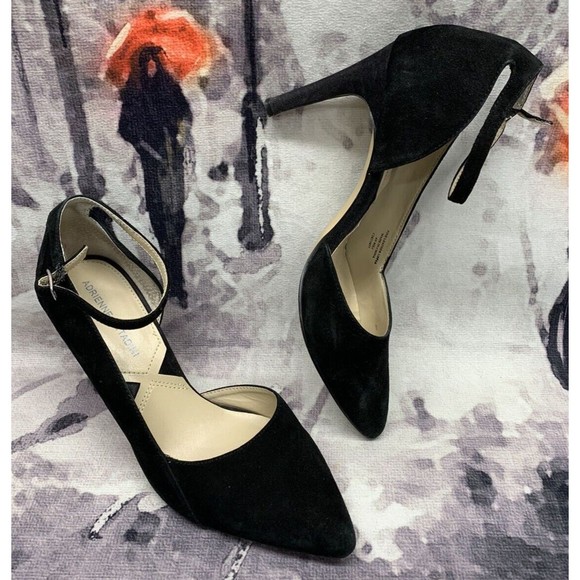 Adrienne Vittadini Shoes - Adrienne Vittadini Heels Pumps Women Size  8 M Black AV-NILI Suede Leather